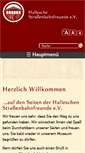 Mobile Screenshot of hsf-ev.de