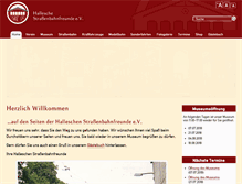 Tablet Screenshot of hsf-ev.de